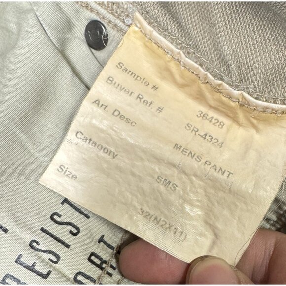 DU/ER No Sweat Pants Mens 32x31 Beige Light Tan Khaki Taper Chino Jeans N2X11 - Picture 7 of 9